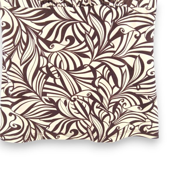 JK LA-Women's Top-Shawl Collar Sleeveless-Size S-Brown-Tan-Office-Work-Casual - Picture 5 of 7